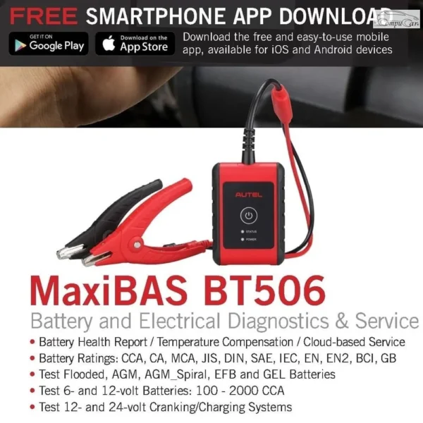 Autel MaxiBAS Vehicle Battery Tester