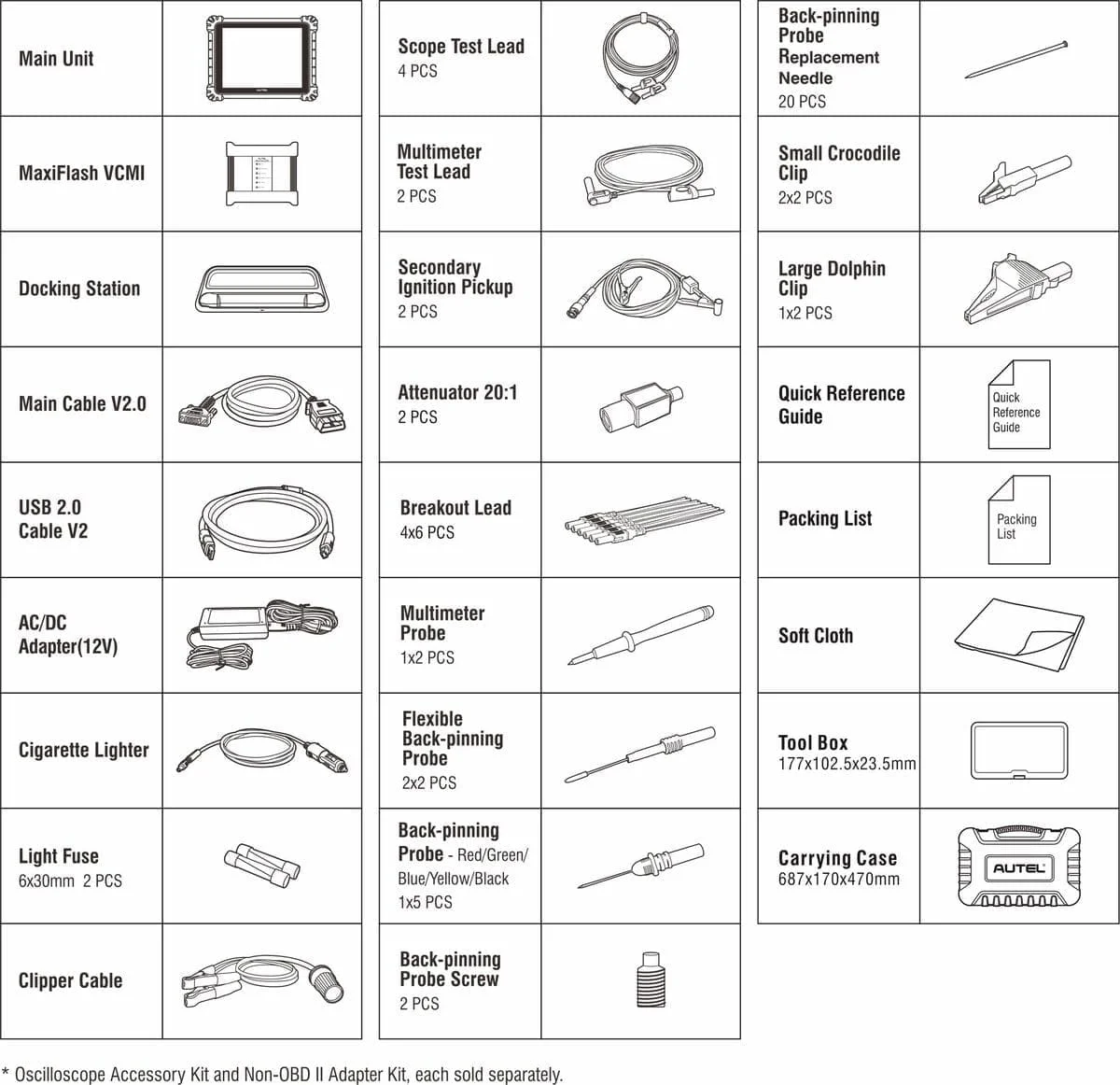 autel Ultra Accessories