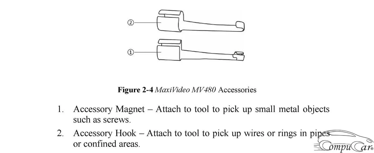 MaxiVideo MV480 Accessories