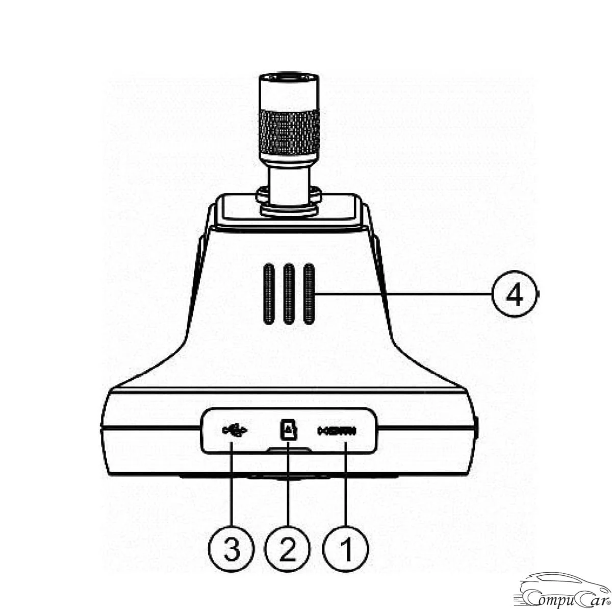 MaxiVideo MV480 Top View