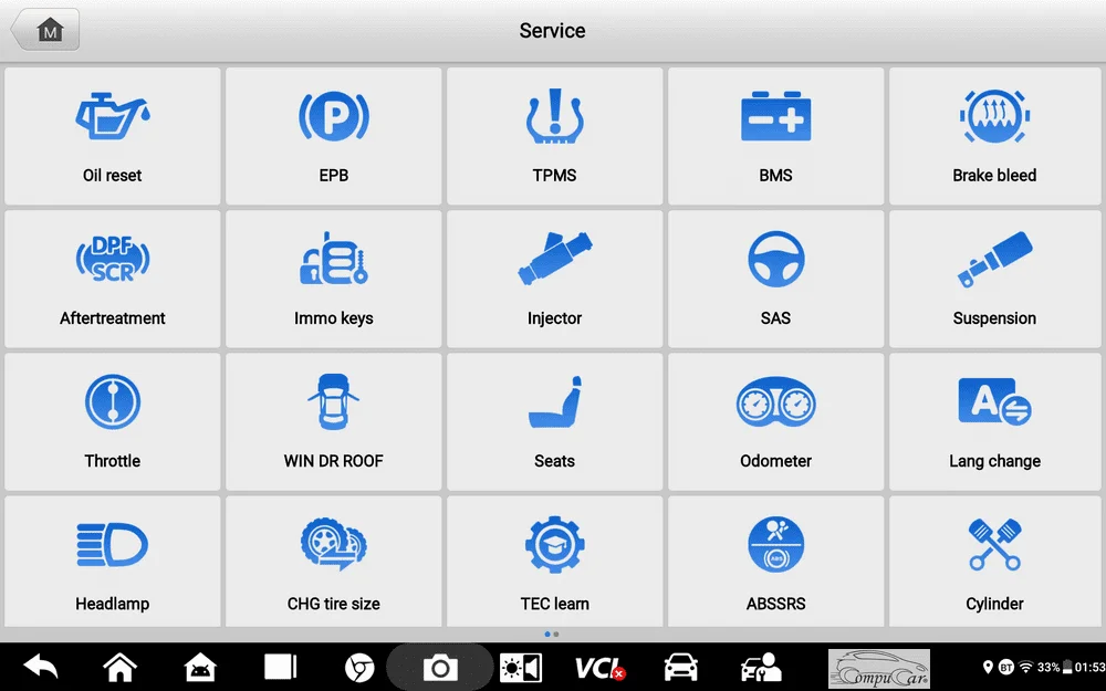 An illustrative image showcasing the device's capabilities for cars programming functions