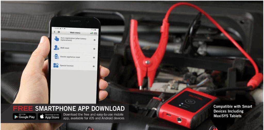 autel car battery tester mobile app 