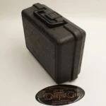 Closed hard-shell storage box for the Autel PowerScan PS100 diagnostic tool.