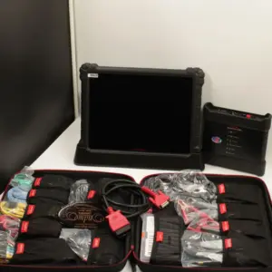 طقم توصيلات وكابلات الفحص الملحقة بجهاز Autel Ultra S2.