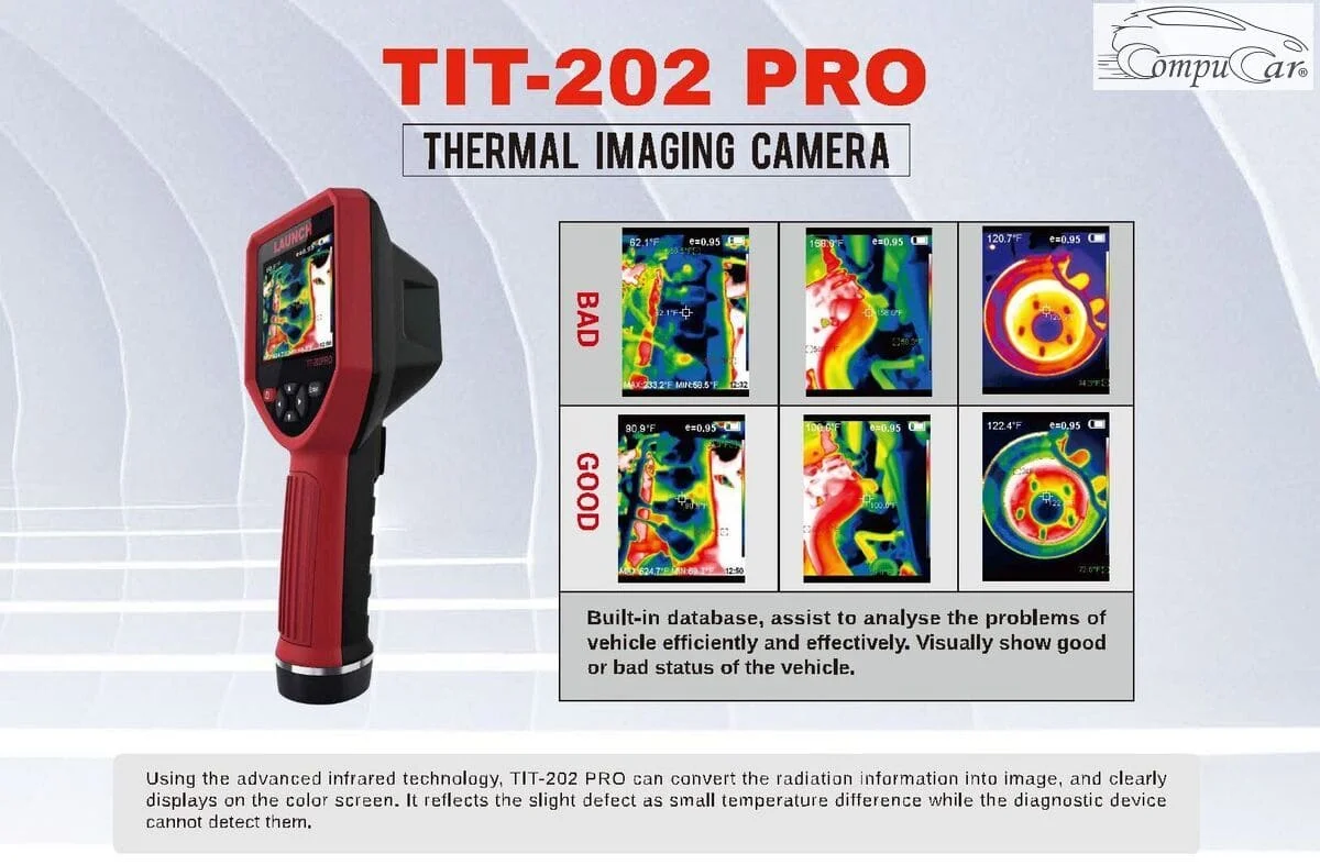 Launch tit 202 thermal imaging camera overview