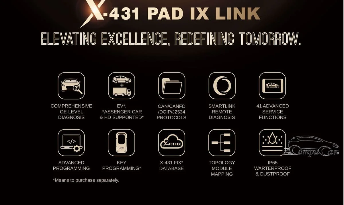 LAUNCH X431 PAD IX Elevating Excellence And Redefining Tomorrow