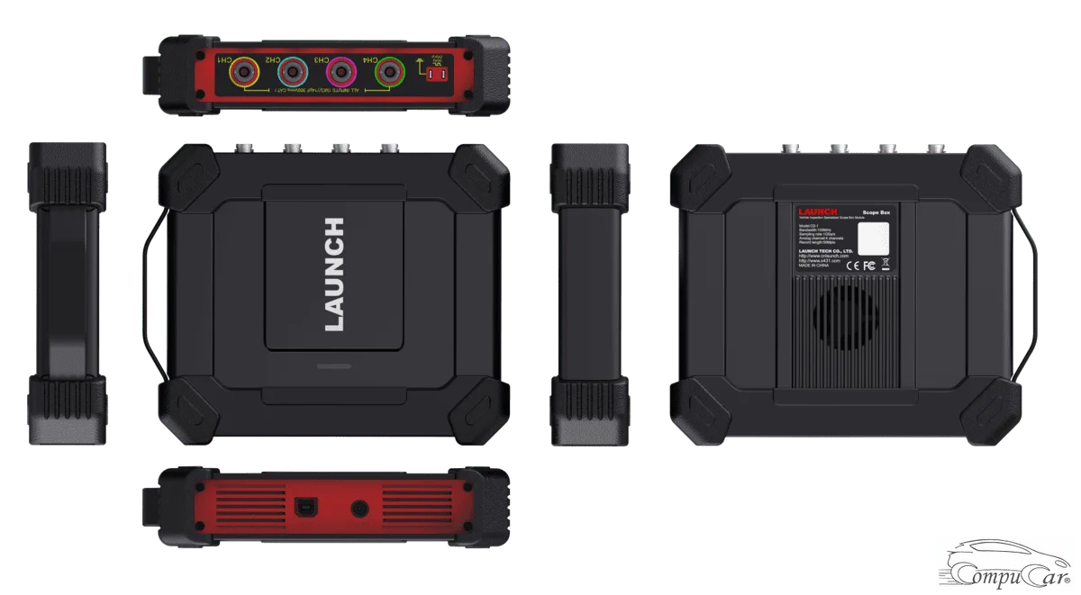 Launch X-431 oscilloscope and scope box product showcase