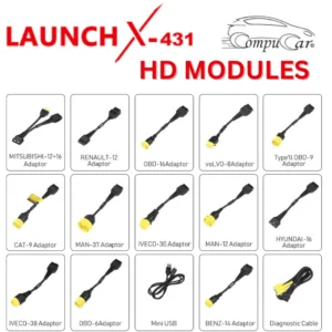 launch X431 HD module box