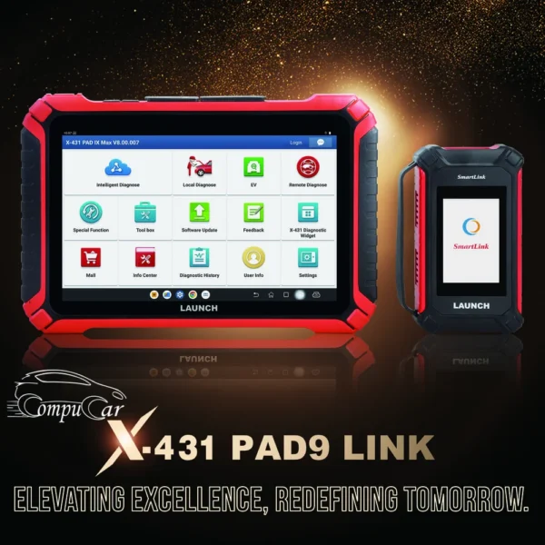 Launch X431 PAD IX with Smartlink