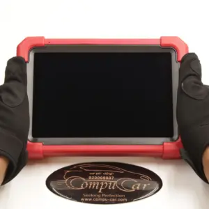 Full front screen view of Launch X431 Pro SE professional scanner.