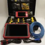 Durable storage and carrying box for Launch X431 PRO3 Link HD diagnostic tool.