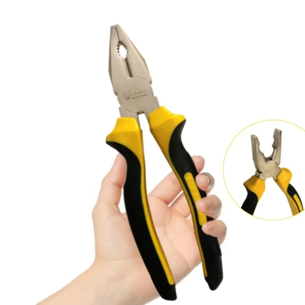 Durable chrome vanadium steel pliers for car repair and maintenance