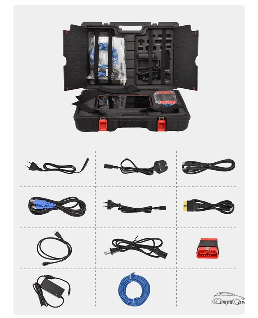 Accessories Included with the Launch X431 PAD VII Car Diagnostic Tool