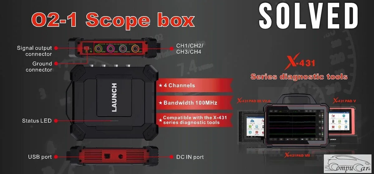 جهاز O2-1 Scopebox من Launch