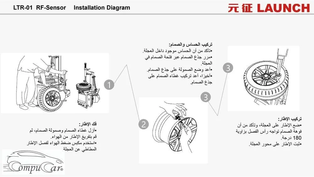 طريقة تركيب حساس الكفرات