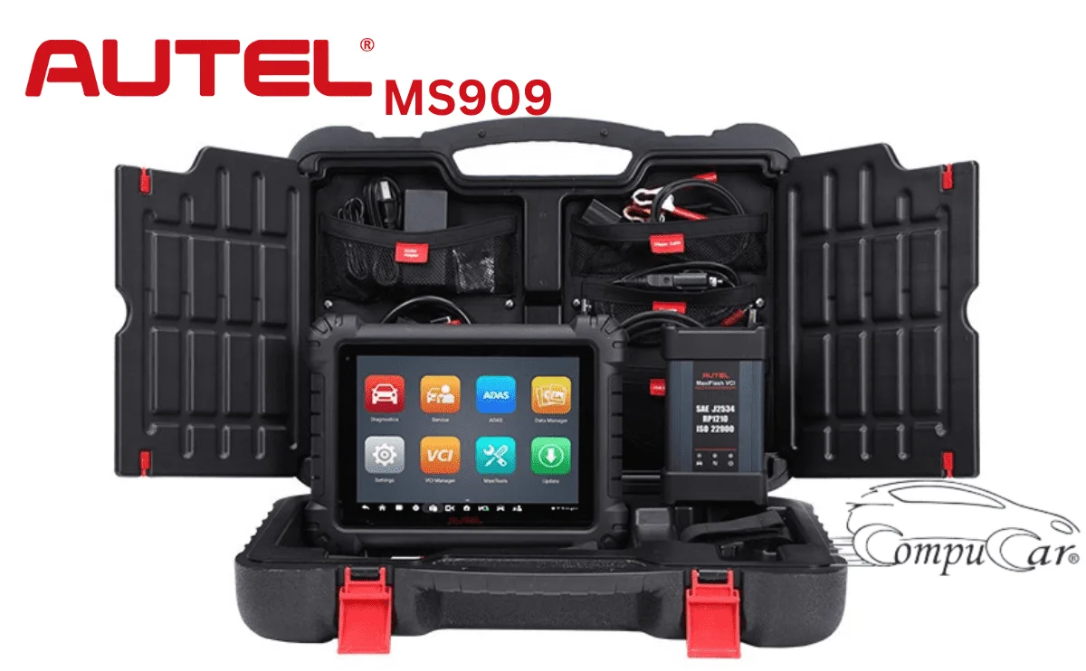 Highlighting all accessories of the Autel MaxiSYS MS909 Ultra