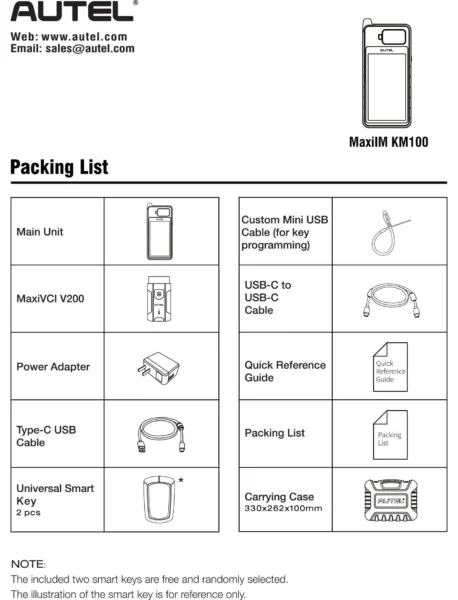 autel maxiim km100