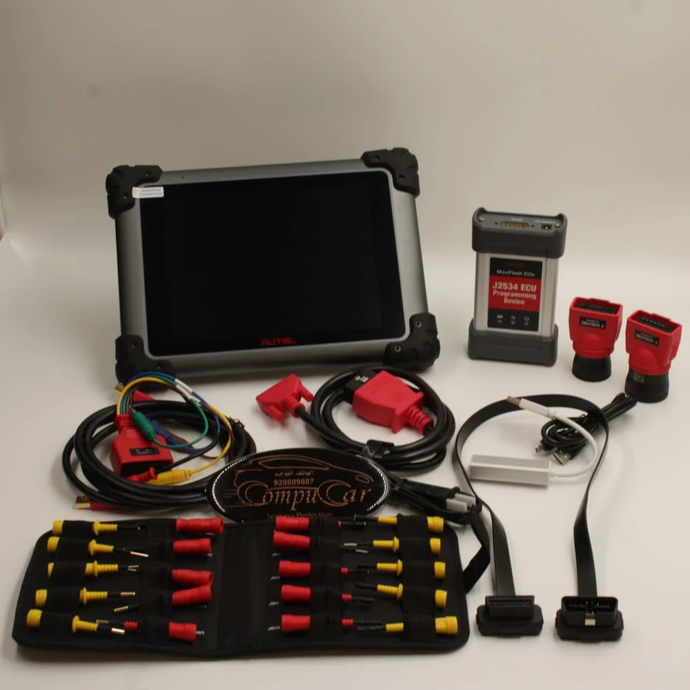 جهاز-برمجة-J2534-ECU-لـ-Autel-MaxiSys-MS908CV-II-فحص-المركبات-الثقيلة Autel MS908CV و MaxiFlash Elite J2534 لفحص وكشف الأعطال.