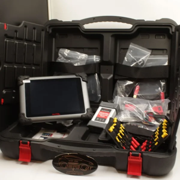 جهاز فحص المعدات الثقيلة والشاحنات Autel MS908 CV2 1 شاشة تابلت Autel MaxiSys MS908CV II لفحص المعدات الثقيلة.