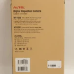 الجهة الخلفية لصندوق كاميرا Autel MV108S تعرض تفاصيل الطرازين ومعلومات الاتصال.