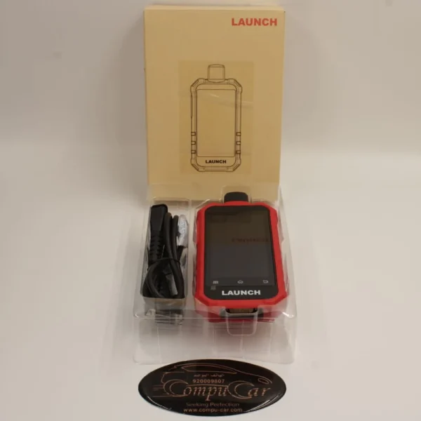 Launch Creader 511S | TPMS Programming & Fault Code Reading 1 Front-on view of the device's protective casing, designed for maximum grip and durability.