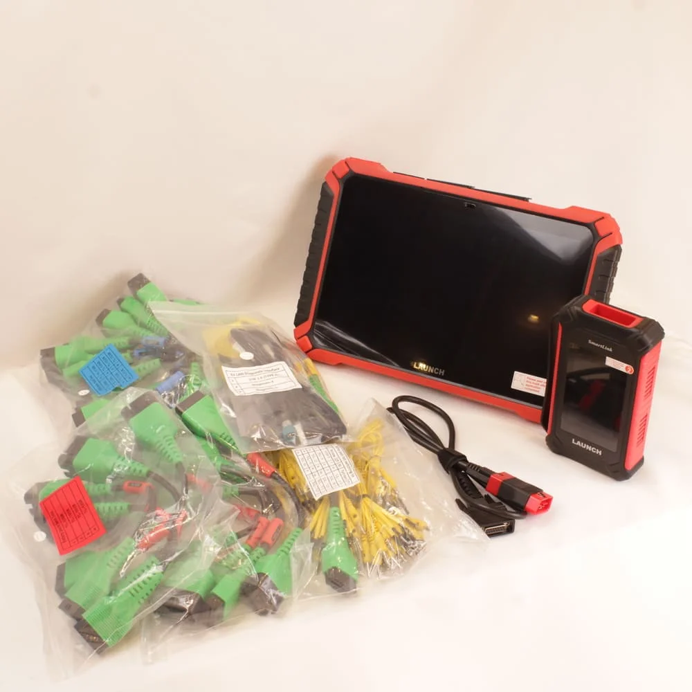 Launch_Pad9_EV_الملحقات_وبرمجة_المفاتيح ملحقات وموصلات الاضافية لفحص السيارات الكهربائية مع جهاز Launch Pad 9