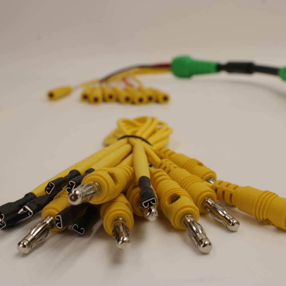 مجموعة فحص سيارات الكهرباء لأجهزة لانش X431 8 كيبل Jumper مخصص لفحص نقاط توصيل البطارية غير القياسية.