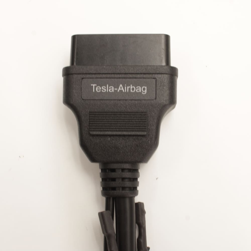 مجموعة فحص سيارات الكهرباء لأجهزة لانش X431 3 موصل إصلاح الوسادة الهوائية (Airbag) الخاص بـ Tesla.