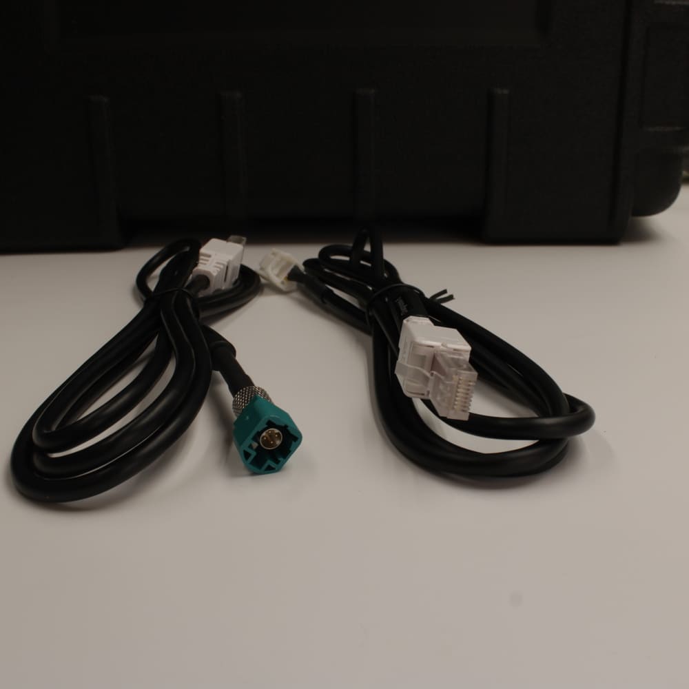 مجموعة فحص سيارات الكهرباء لأجهزة لانش X431 5 موصل تشخيص LAN (Flat 5Pin) مخصص لسيارات Tesla.