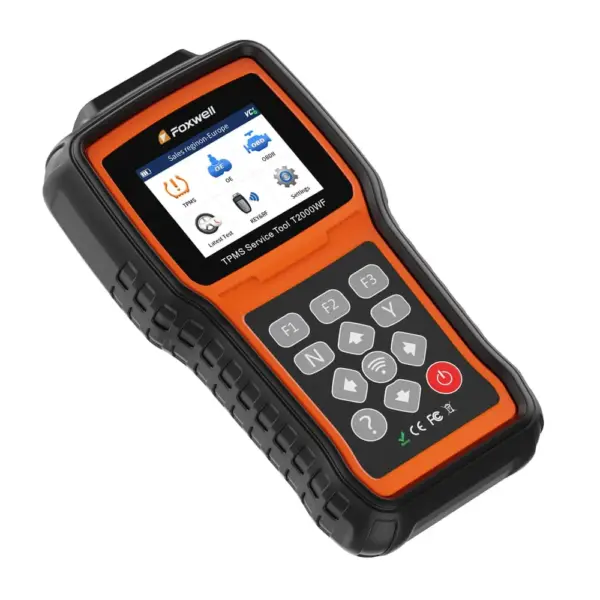 جهاز فحص وبرمجة حساسات الإطارات فوكسويل T2000WF بزاوية مائلة